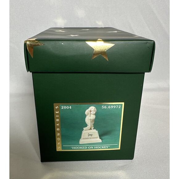 Adorable 2004 "Hooked on Hockey" Snowbaby, #56.69972, Dept. 56 - Picture 2 of 6